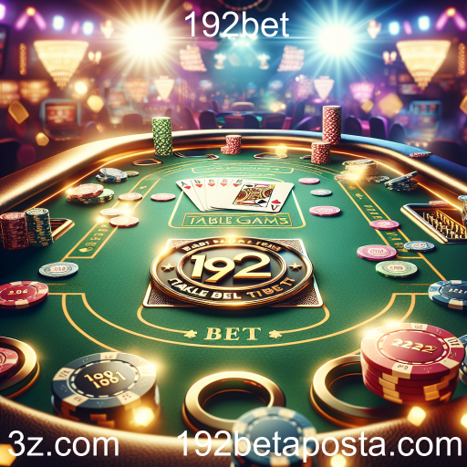 A Emoção dos Jogos de Mesa em 192bet